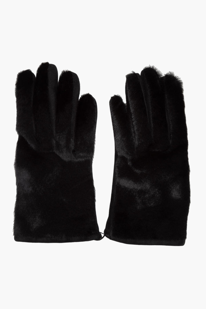 Dolce & Gabbana Black Luxurious Gloves - Made in Italy Accessories