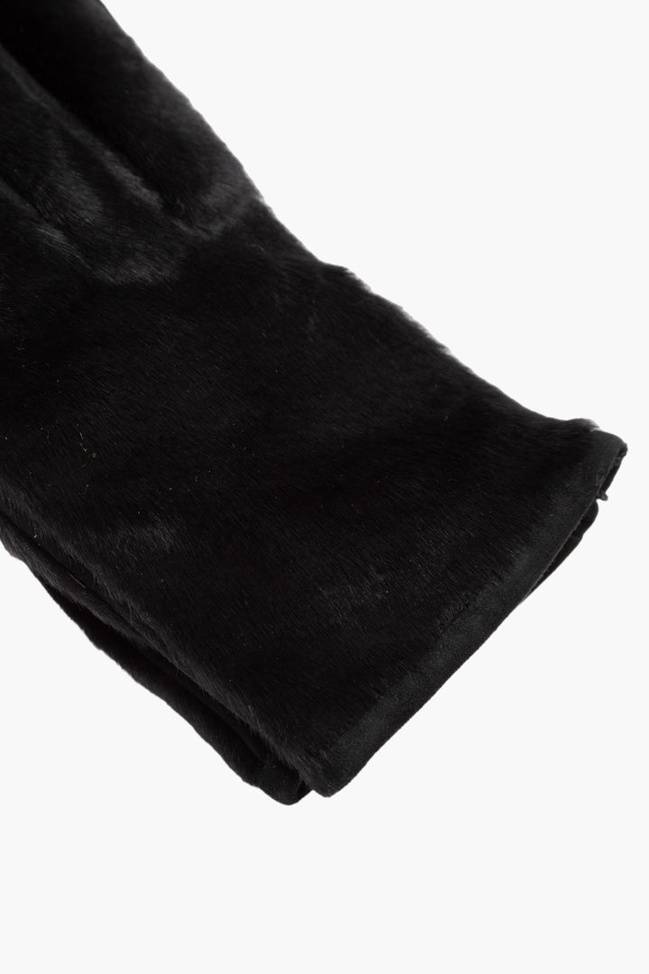 Dolce & Gabbana Black Luxurious Gloves - Made in Italy Accessories