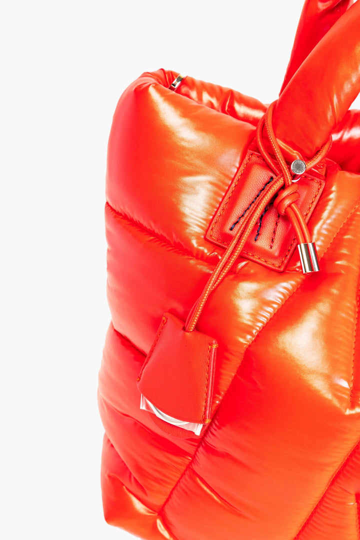 Moncler Red Quilted Bag - Chic and Stylish Accessory