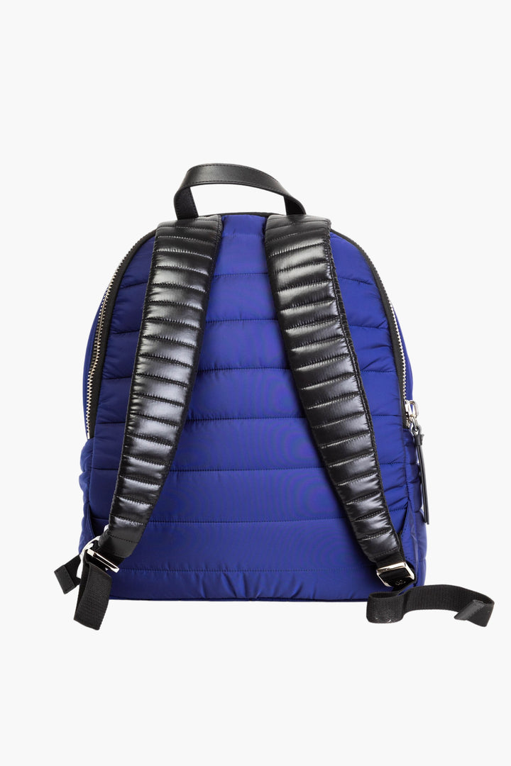 Moncler Quilted Blue Backpack - Functional & Stylish Travel Bag