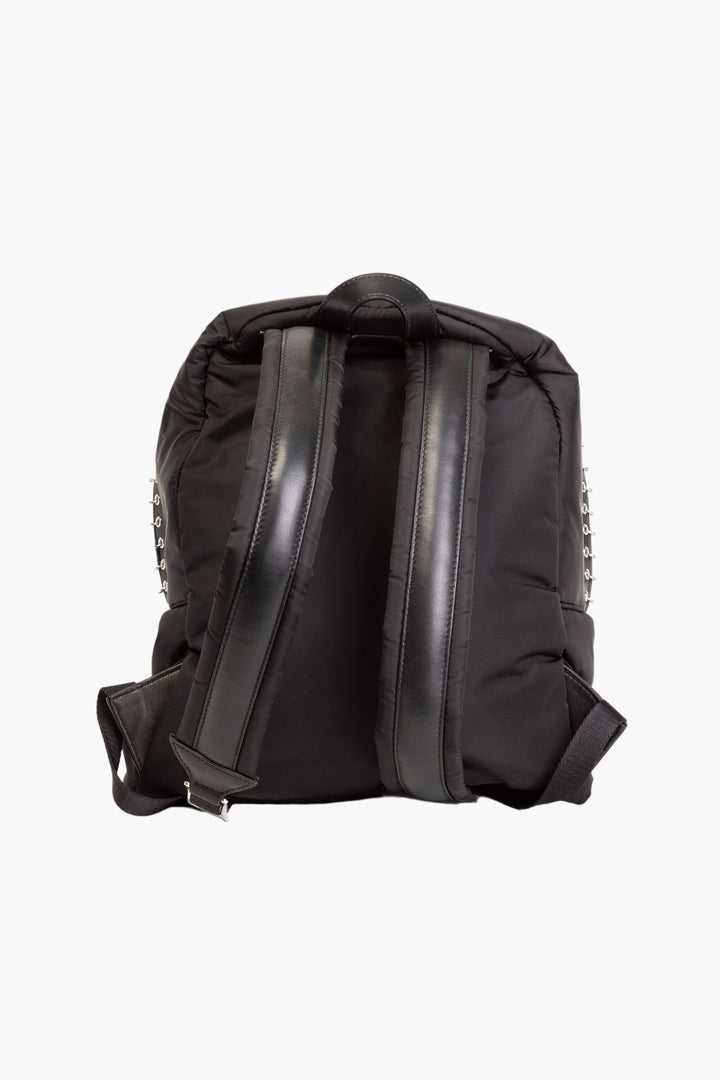 Moncler Black Bag with Eyelet Detailing - Stylish and Durable for Everyday Use