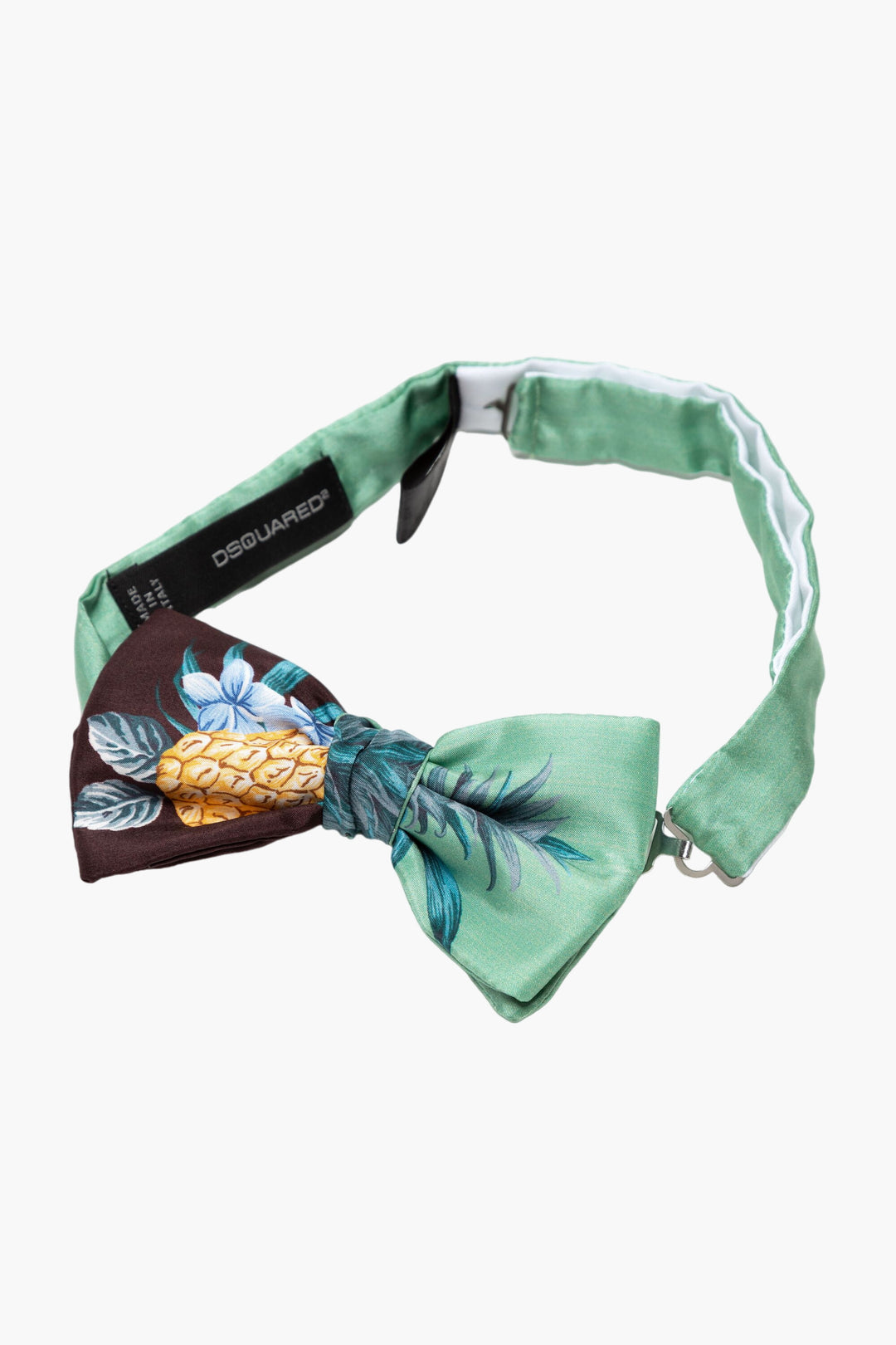 Dsquared2 Green Multi Patterned Tie - Elegant and Stylish Accessory