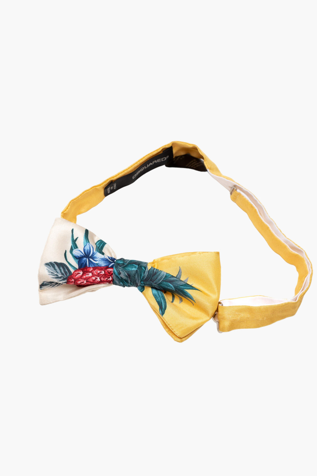 Dsquared2 Yellow-Multi Floral Design Ties - Elegant & Versatile Accessory