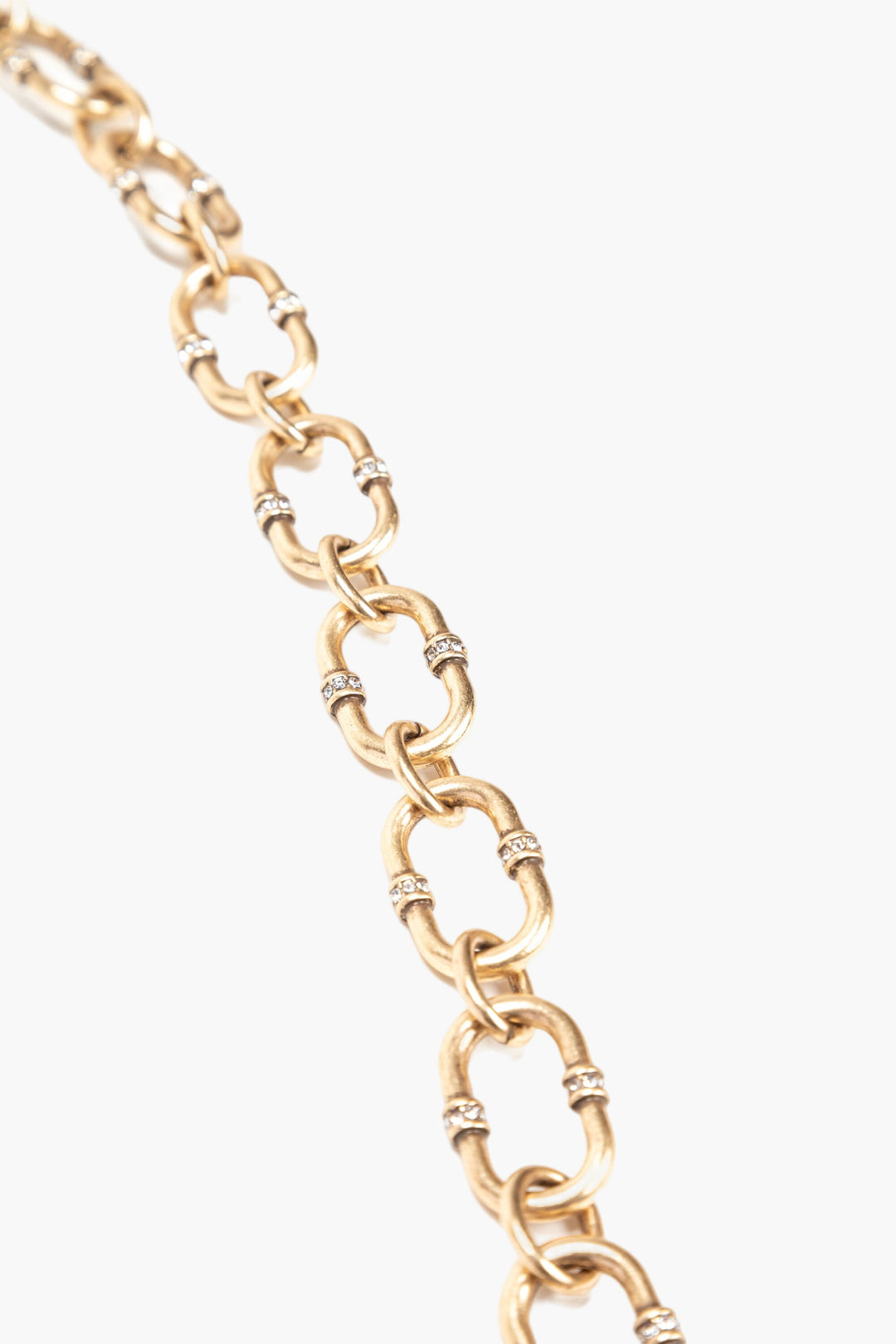 Max Mara Bijoux Golden Necklace - Elegant Golden Link Design