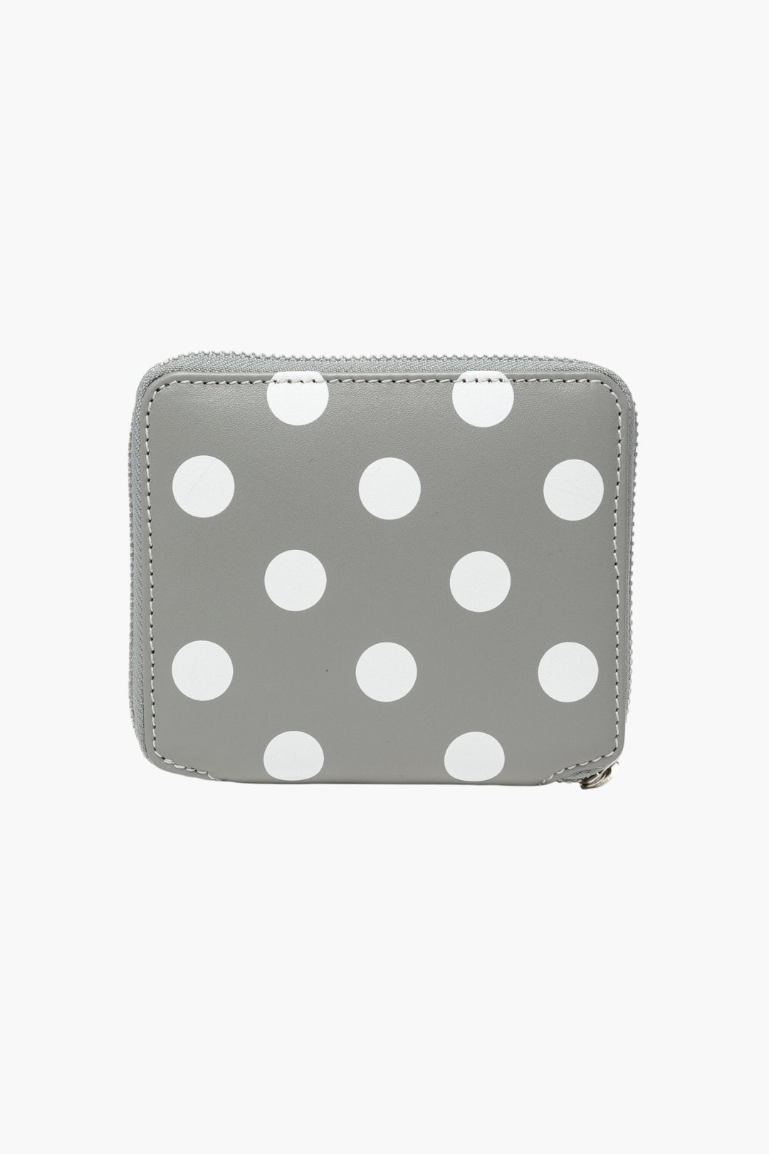 Portafoglio a pois Comme des Garçons - Grigio-Bianco