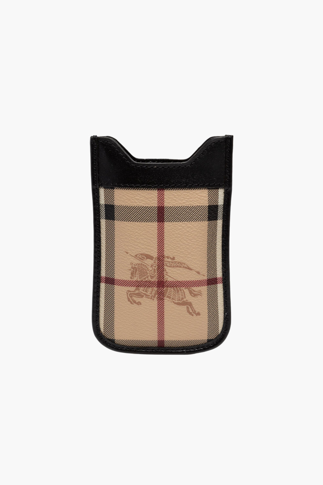 Burberry I-Tech Case with Signature Check Design - Beige-Black