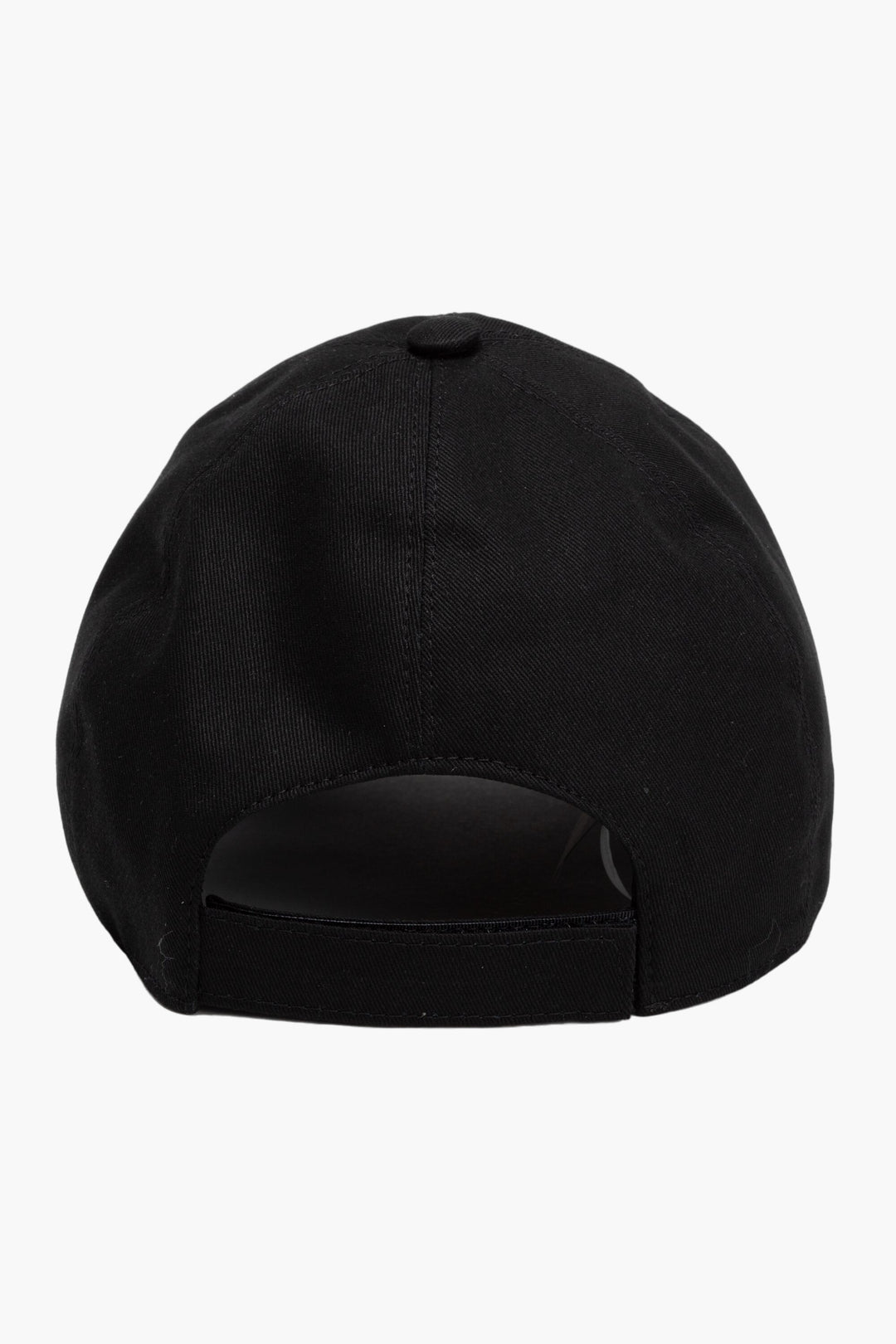 Versace Black-Gold Hat with Embroidered Logo