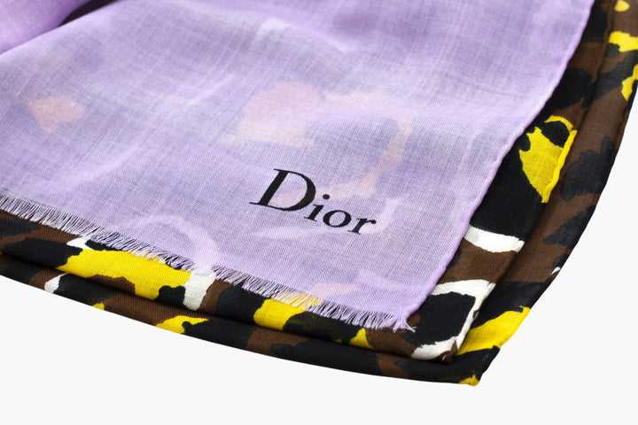 Dior Sciarpe - Sciarpa di lusso viola-multi made in Italy