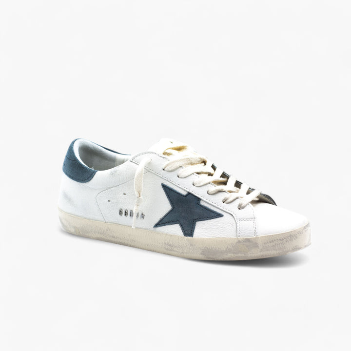 Golden Goose  SuperStar Sneakers White-Blue (M)