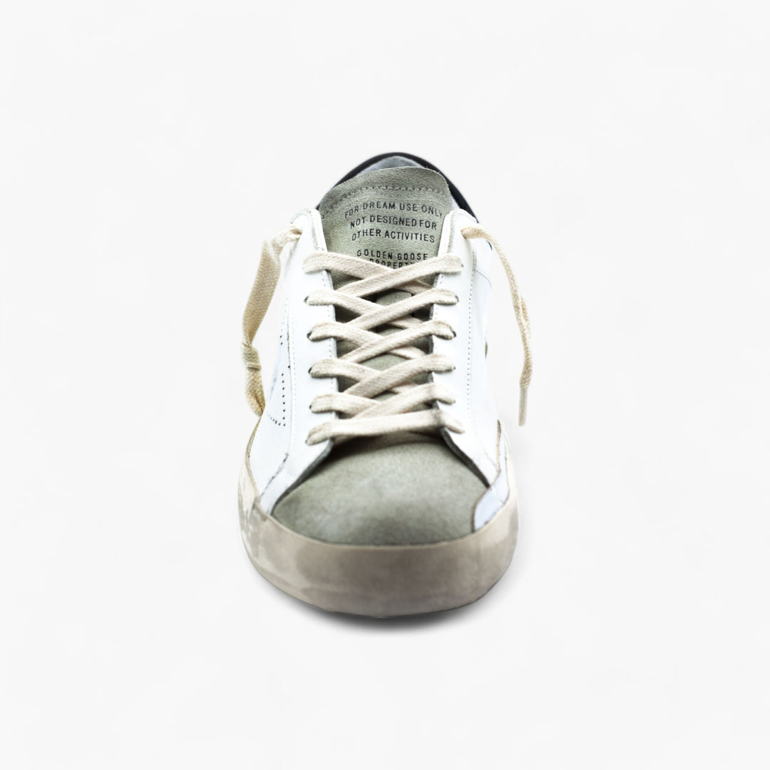 Golden Goose SuperStar Distressed Bianco-Nero (W)