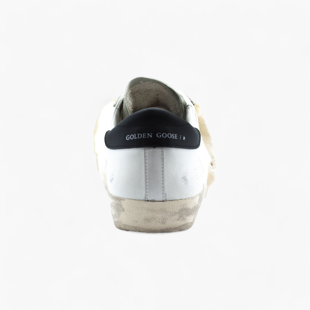 Golden Goose Distressed Look Premium Sneakers - Bianco Nero Beige