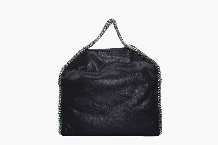 Stella McCartney Black Bag with Chain Detailing - Elegant and Functional Handbag