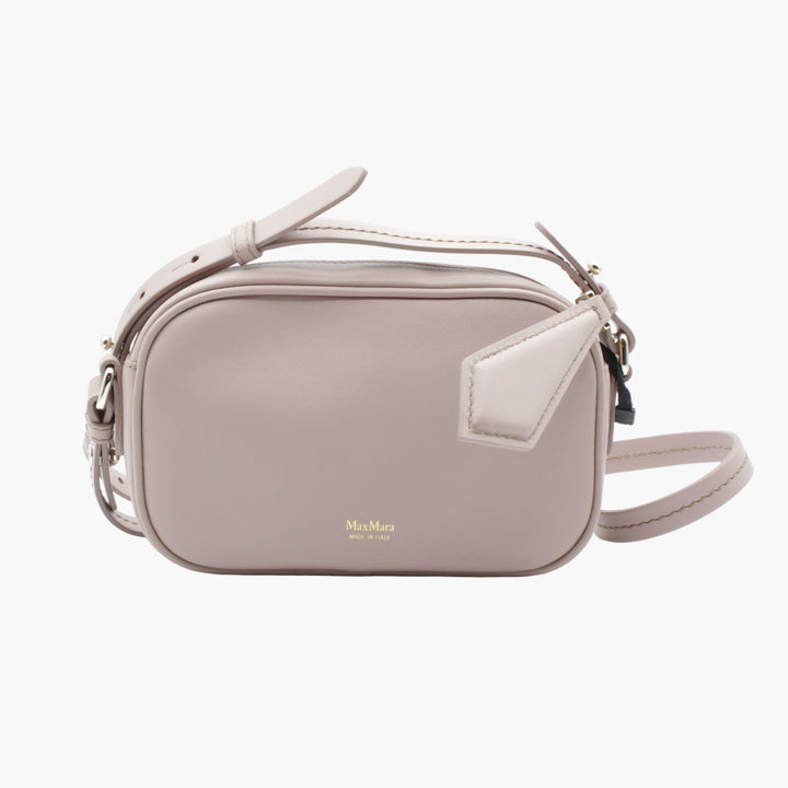 Max Mara Pink Monogram Bag with Adjustable Strap and Spacious Interior