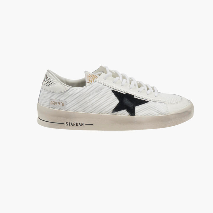 Golden Goose White Sneakers - Iconic Star Emblem, Made in Italy, Premium Leather