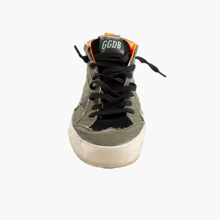 Golden Goose MILITARY CANVAS MID STAR Sneakers