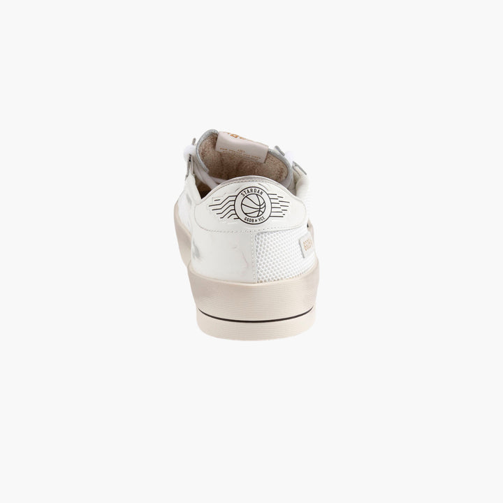 Golden Goose White Sneakers - Iconic Star Emblem, Made in Italy, Premium Leather