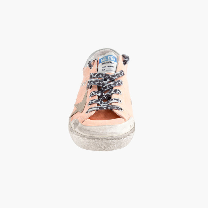 Golden Goose Sneakers Rosa-Multi Distressed Star - Made in Italy