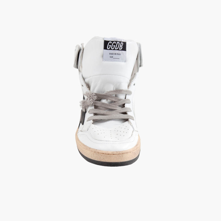 Golden Goose Premium White Leather Sneakers with Iconic Star Emblem