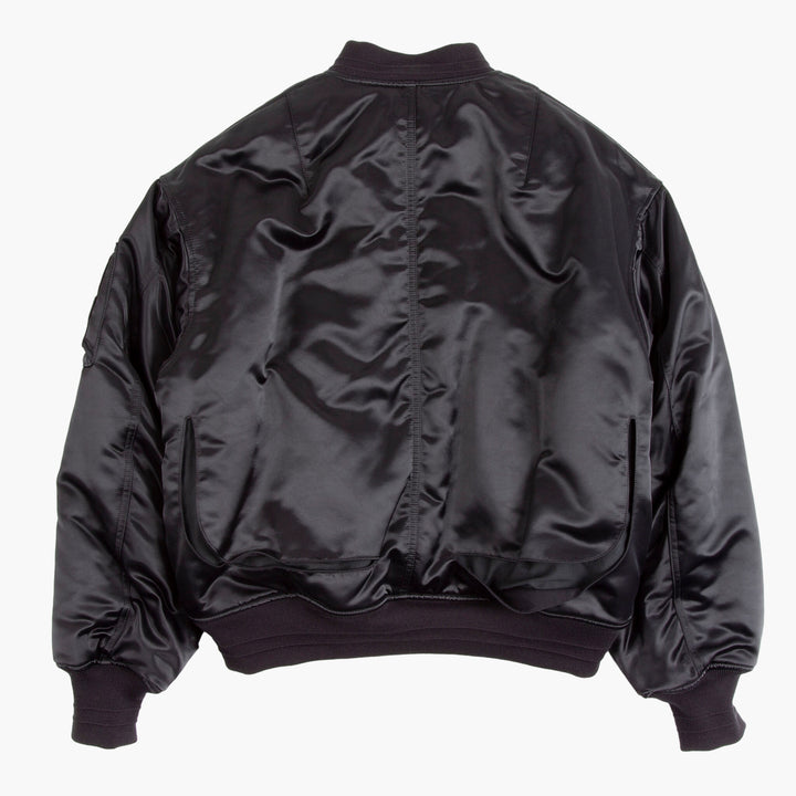 Ambush Zip-fastening Bomber Jacket In Black