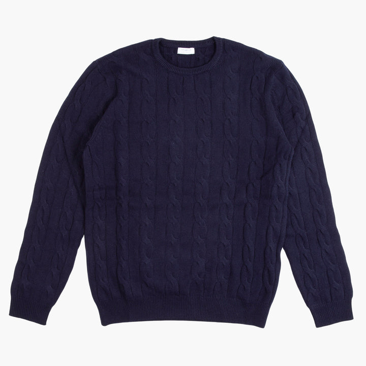 Malo Blue Sweater - Luxurious Comfort and Sophisticated Style