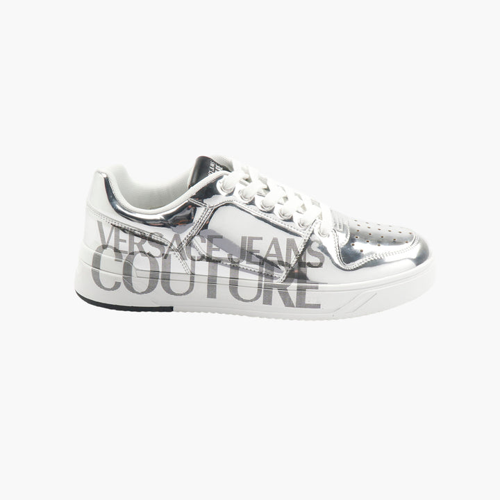 Versace Jeans Couture Silver Sneakers - Luxury and Style Combined