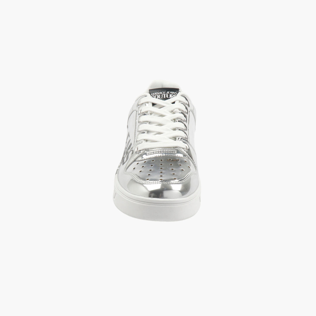 Versace Jeans Couture Silver Sneakers - Luxury and Style Combined