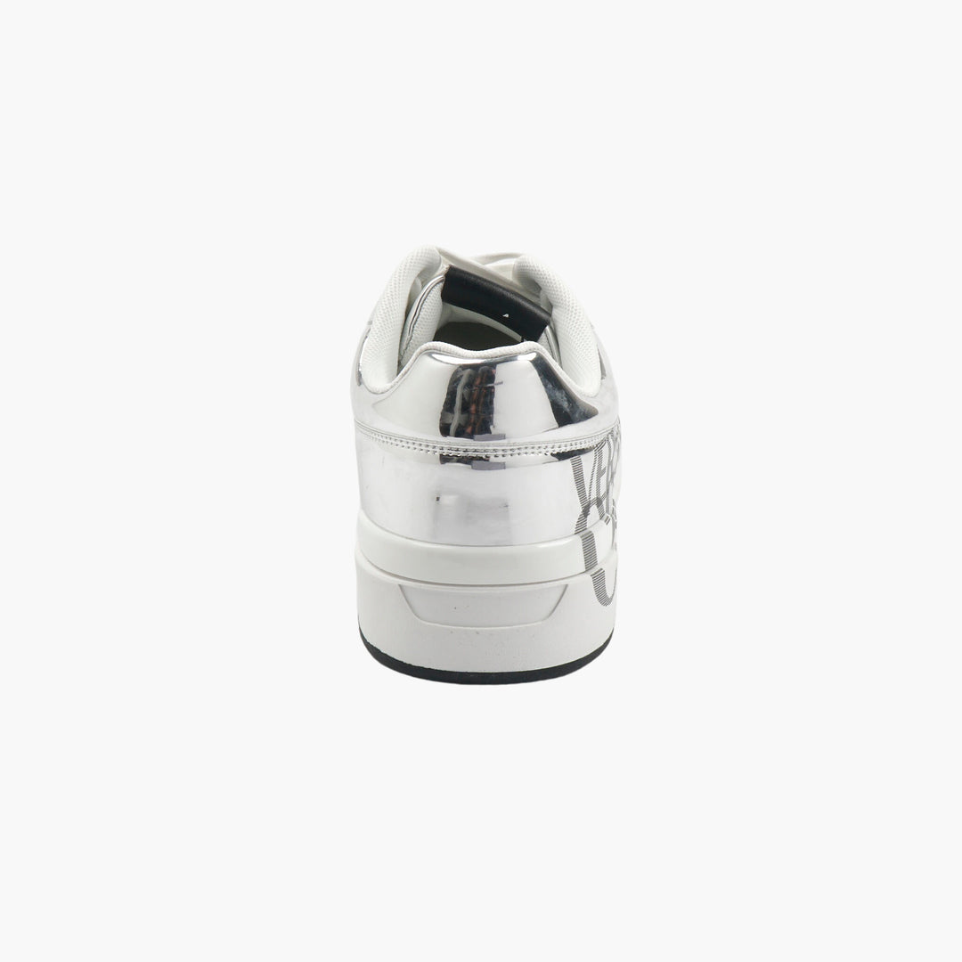 Versace Jeans Couture Silver Sneakers - Luxury and Style Combined