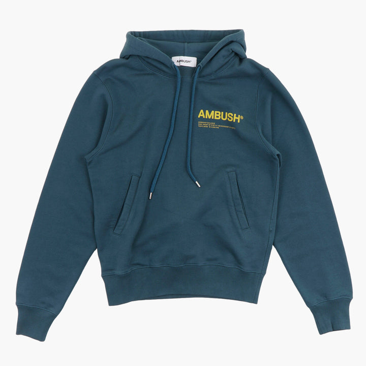 Ambush Fleece Workshop Hoodie 'Atlantic Deep/Solar Panel'