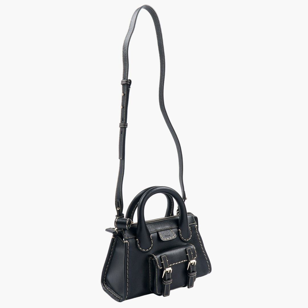 Chloè Black Tote Leather Bag