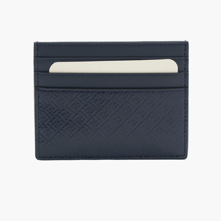 Fendi Blue Monogram Cardholder