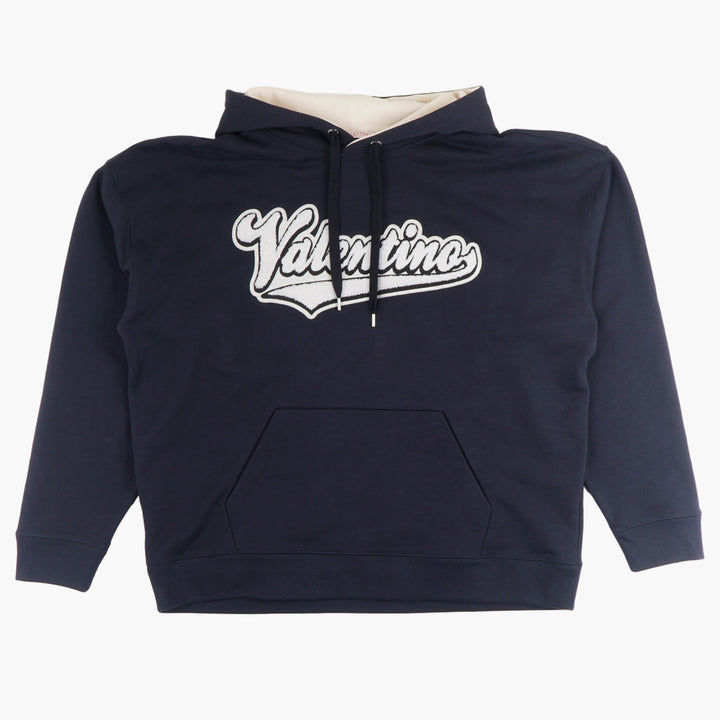 Valentino Navy-White Premium Sweaters for Elegant Style, Made in Italy