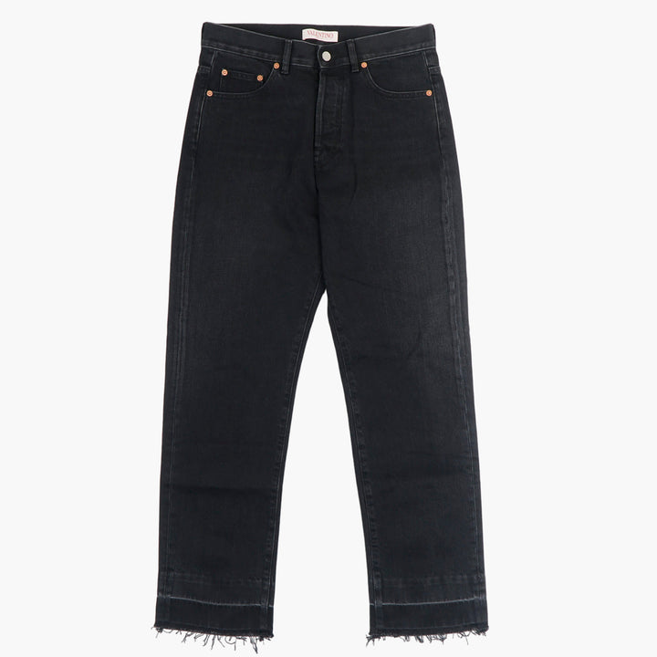 Valentino Black Jeans - Made in Italy, High-Quality Denim for Versatile Styling