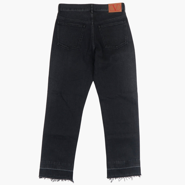 Valentino Black Jeans - Made in Italy, High-Quality Denim for Versatile Styling