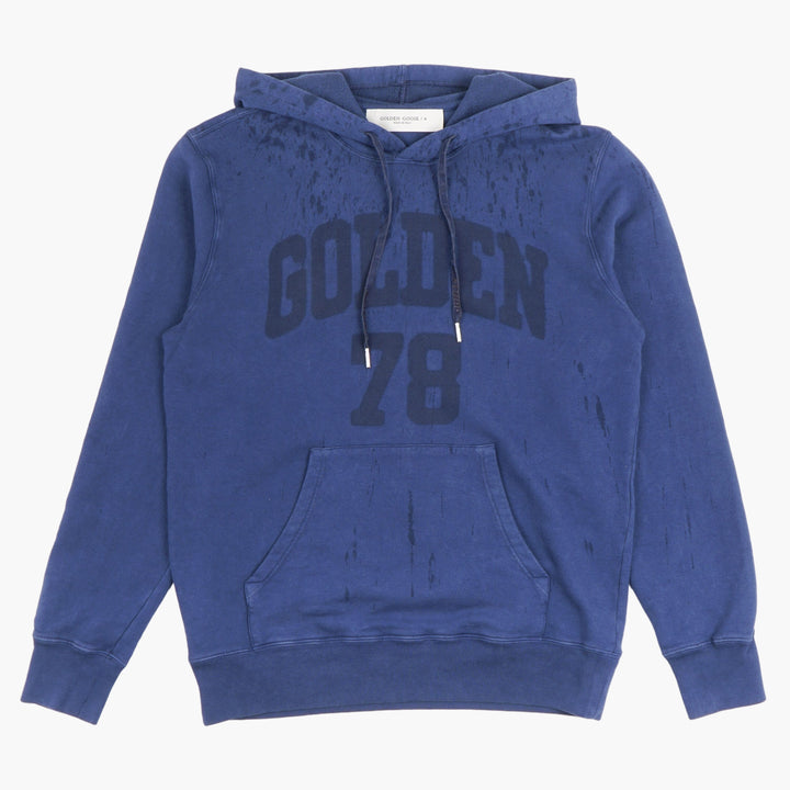 Golden Goose Journey Blue cotton sweatshirt