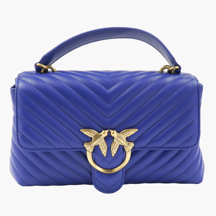 Pinko BLUE TOP HANDLE BAG