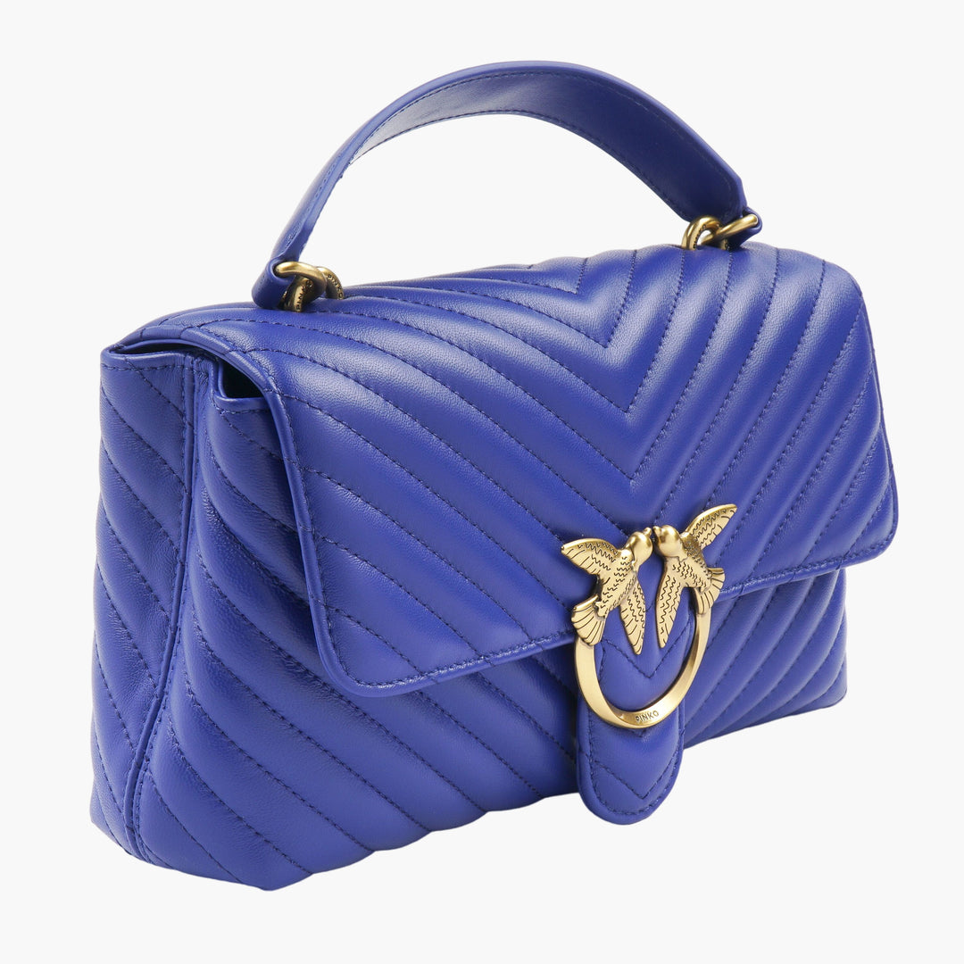 Pinko BLUE TOP HANDLE BAG