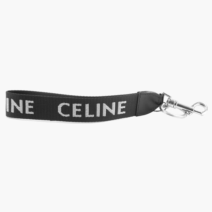 Céline Black Keychain - Chic and Durable Accessory with Iconic Branding