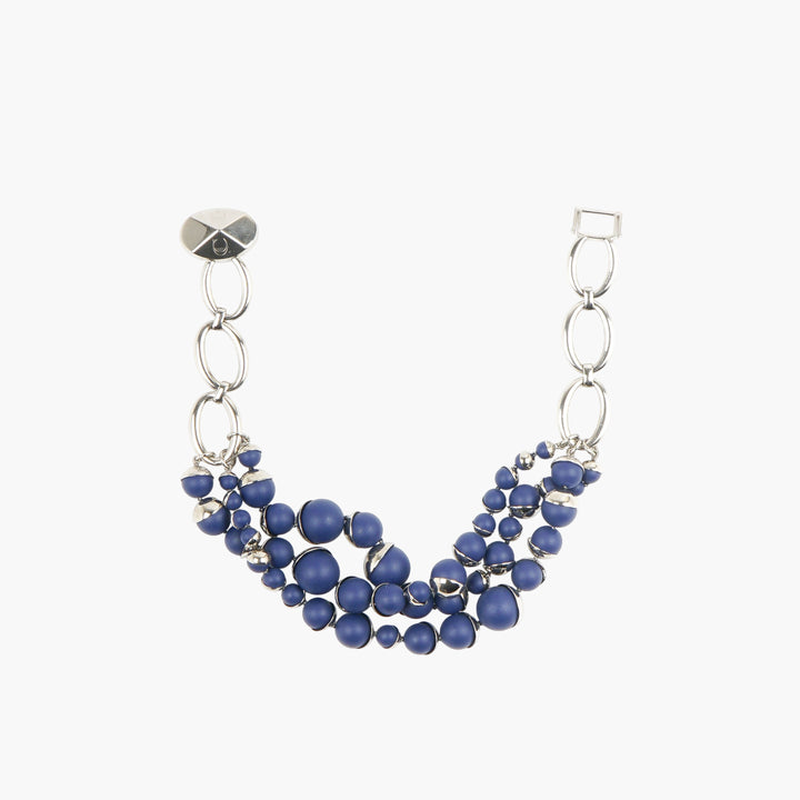 Collana Dior Bijoux Blu-Argento - Elegante pezzo distintivo Made in Italy