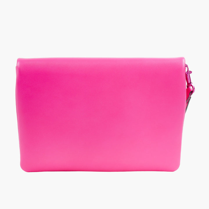 Valentino Bags Fucsia - Elegante borsa da designer italiano con cinturino da polso