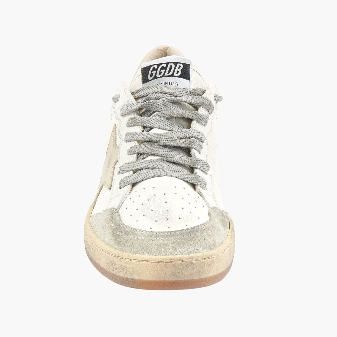 Golden Goose Sneakers - White Black Multi Casual Chic Style with Iconic Star Detailing