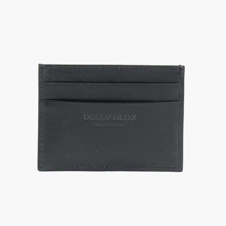 Dsquared2 Black Wallet - Stylish and Functional Italian Craftsmanship