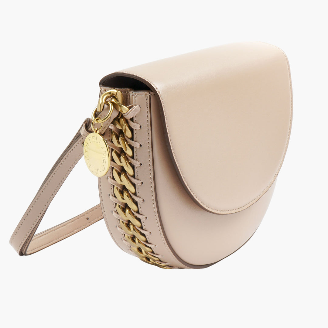 Stella McCartney Pink Vegan Leather Bag with Gold-Tone Hardware