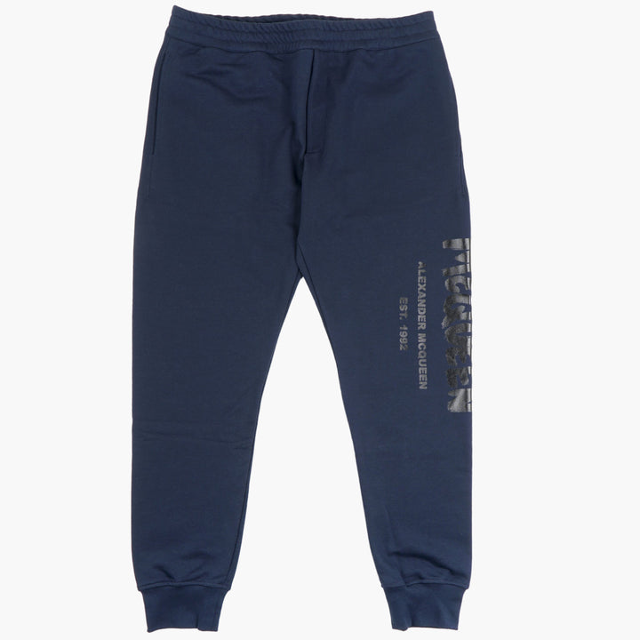 Alexander McQueen Navy-Black Joggers - Made in Italy