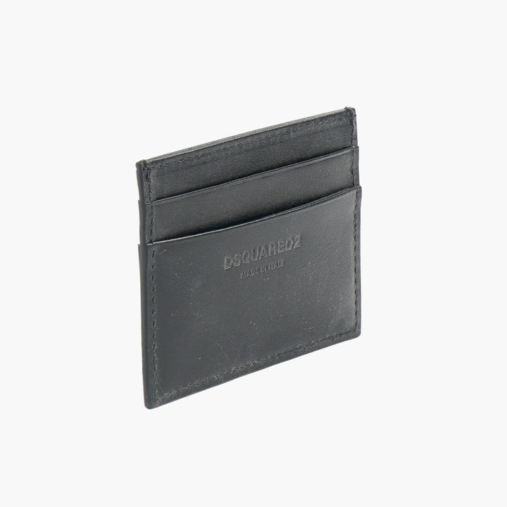 Dsquared2 Black Wallet - Stylish and Functional Italian Craftsmanship