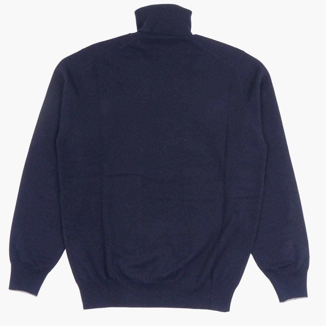 Brunello Cucinelli Elegant Blue Sweater - Luxurious Fabric & Timeless Design