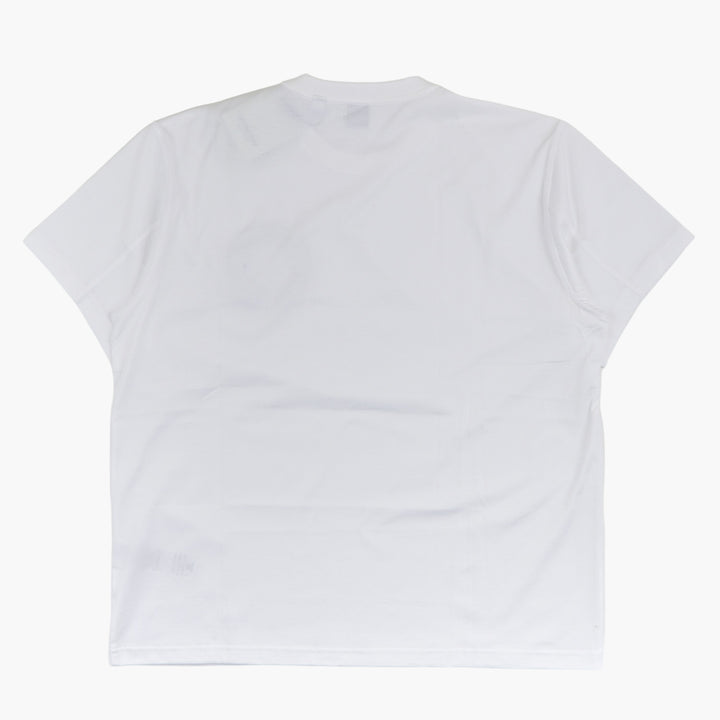 BURBERRY White T-Shirt with Iconic England Logo Patch