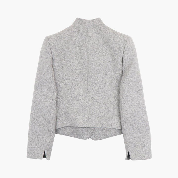 GIORGIO ARMANI Elegant Tailored Jacket in Soft Grey - Made in Italy