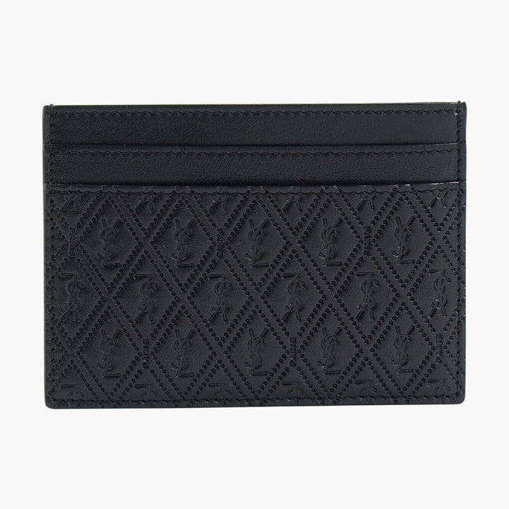 Saint Laurent Wallets Black with Iconic YSL Monogram