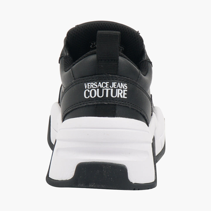 Versace Jeans Couture Black Sneakers with Chunky Sole