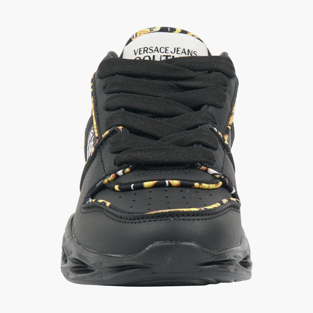 Versace Black-Multi Sneakers - Luxury Italian Footwear for Style and Comfort